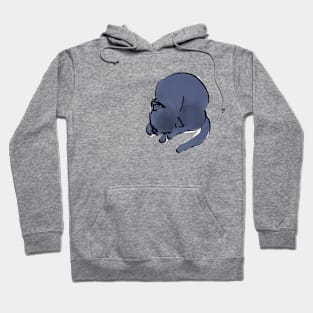 Russian blue cat Hoodie